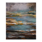 Painting Twilight Print Artwork Stretched Wood Frame