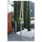 macrame jute hanging pot plant hanger 