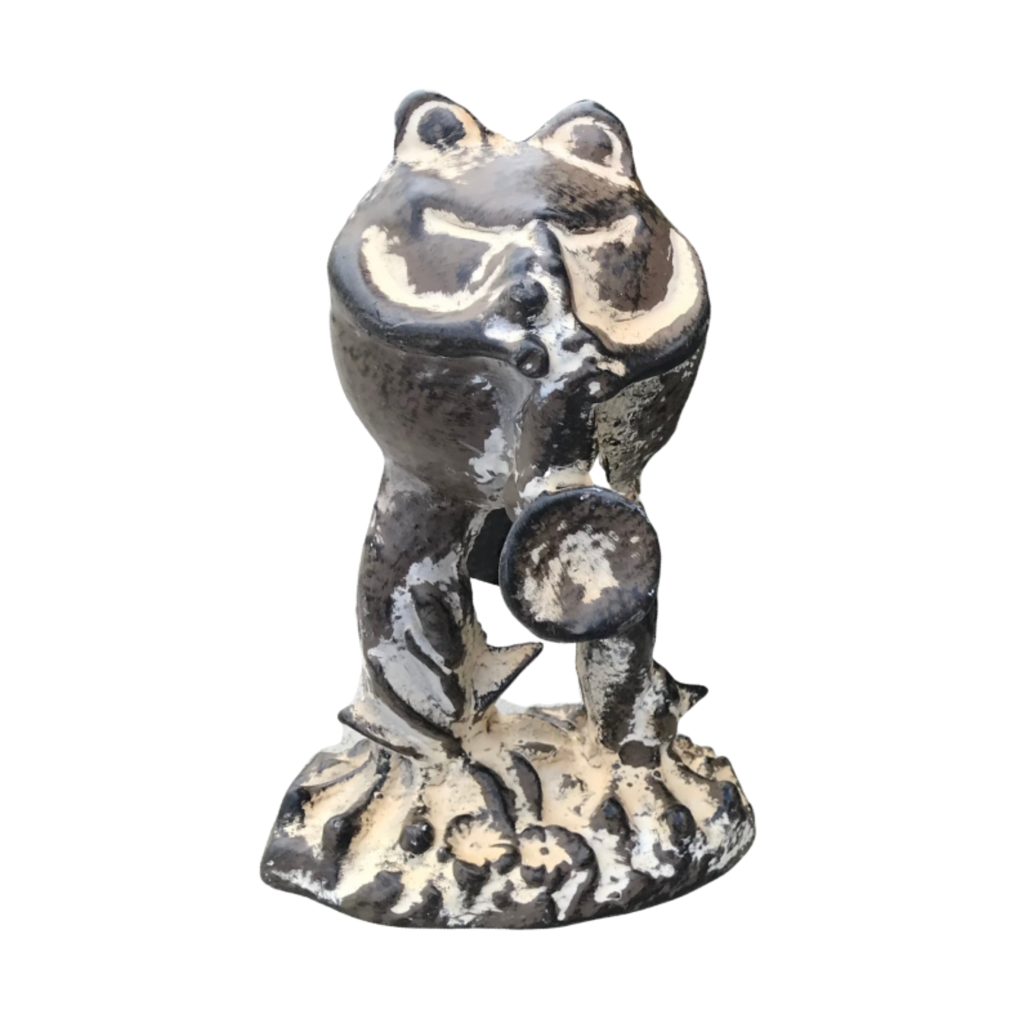 Statue - Frog Playing Trumpet